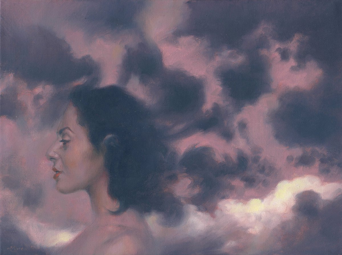 The Girl With Her Head In The Clouds by Mark Harrison