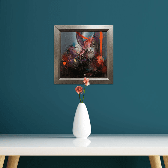 Enigmatic framed mindscape metaphysical landscape by master KLOSKA