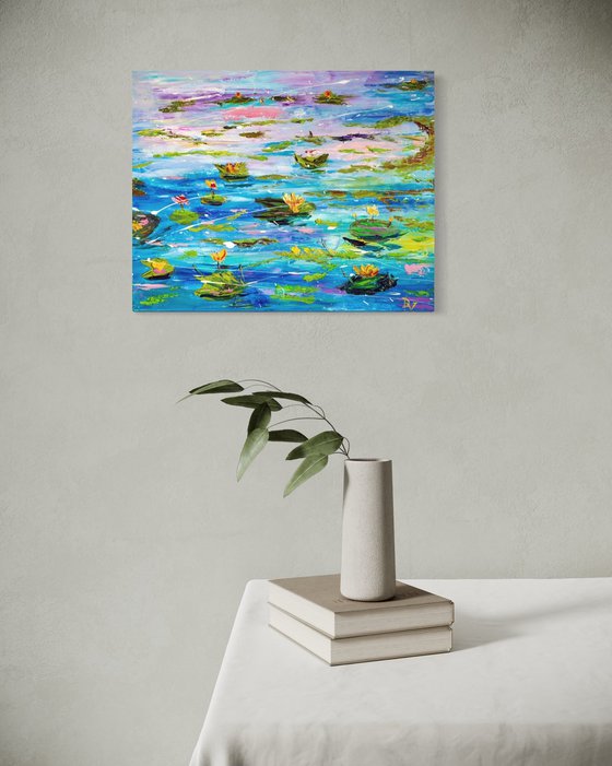 Pond in the Morning