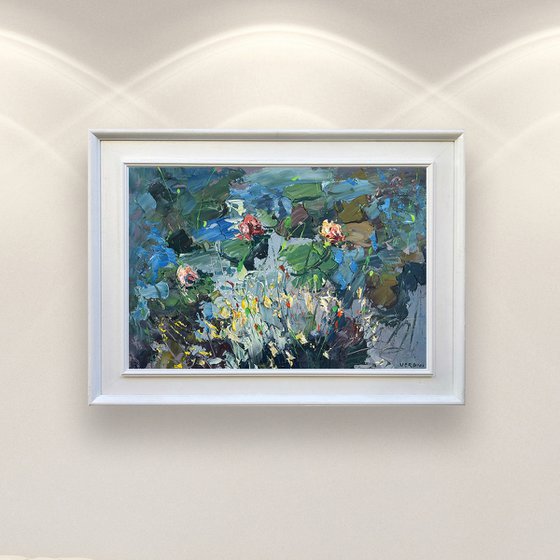 Water Lilies - Floral Art