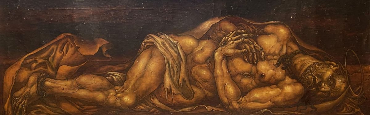Dead Christ by Oleg and Alexander Litvinov