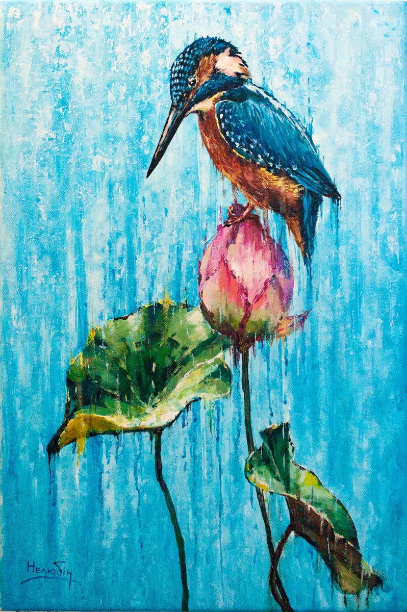 Kingfisher by Aleksandr Neliubin