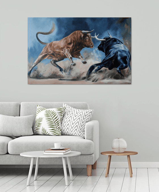 Two bulls