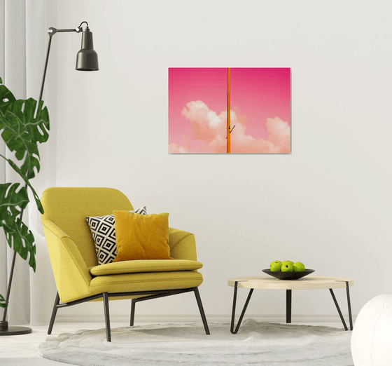 The Pink Half | Limited Edition Fine Art Print 1 of 10 | 90 x 60 cm