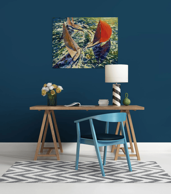 Captive to the waves