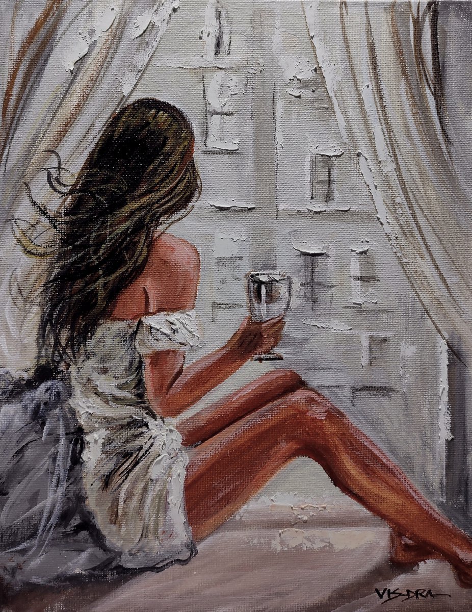 Girl by window1 by Vishalandra Dakur