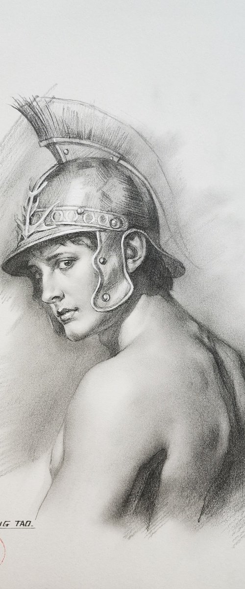 Portrait of knight 2 by Hongtao Huang