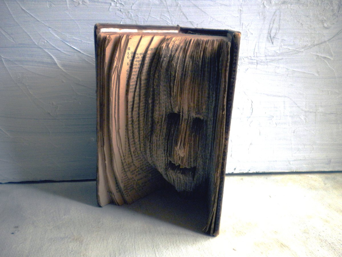 Surrealistic Sculpture , Old Face By Paolo Beneforti, 5 X 6, Artwork For Sale On Artfinder