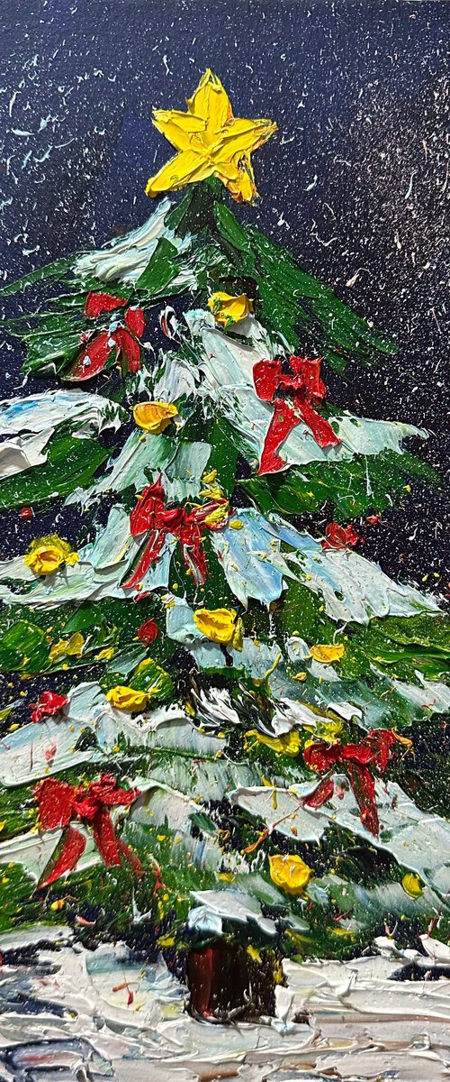 Christmas tree by Oksana Fedorova