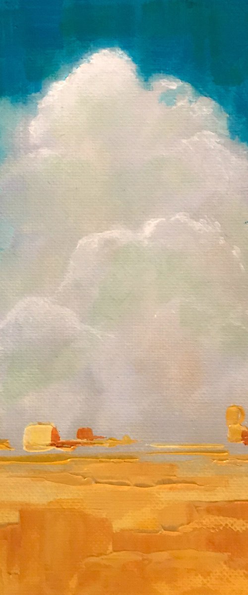 desert cloud column by Deke Wightman