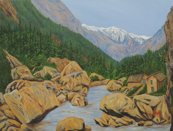 Landscape Gangotri III