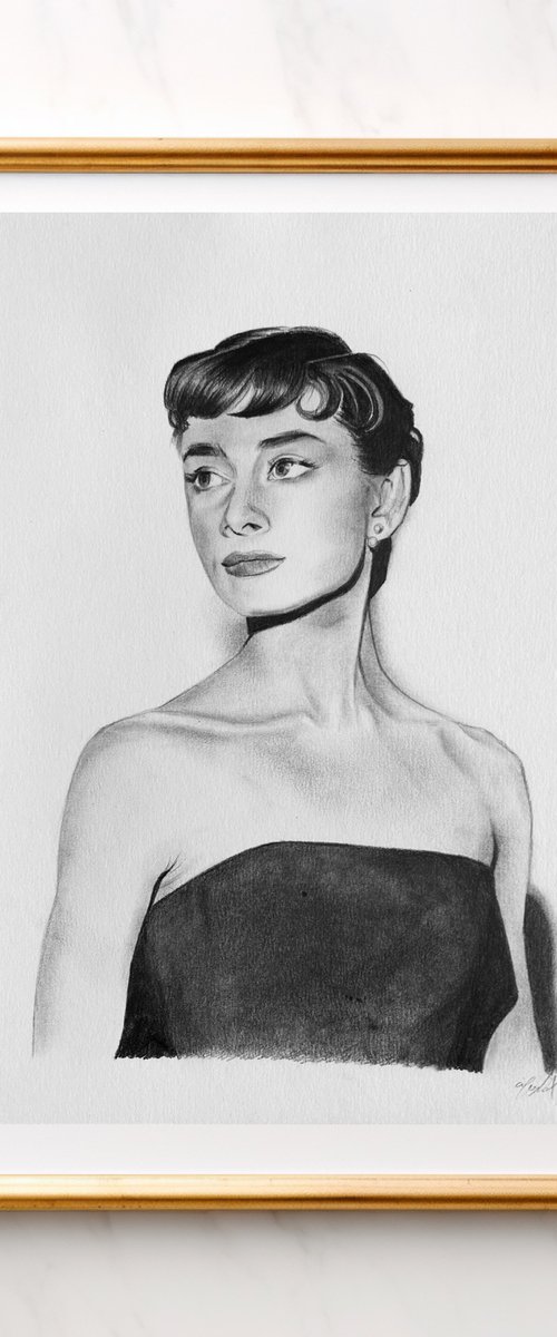 Audrey Hepburn by Amelia Taylor