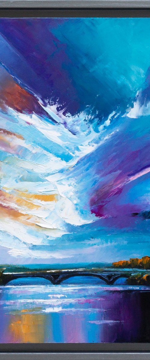ABSTRACT LANDSCAPE 35 ( STORM IS COMING ) by Oleksii Vylusk