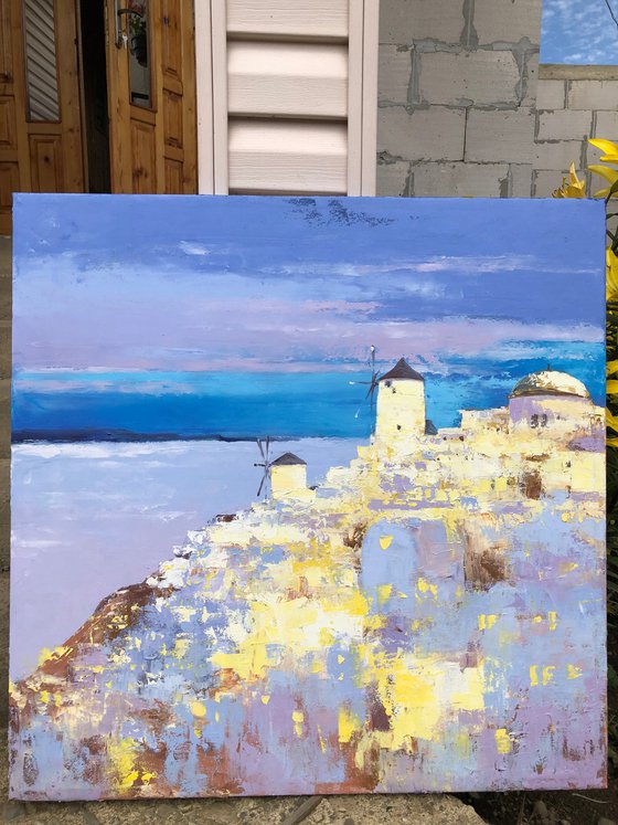 Santorini. Evening