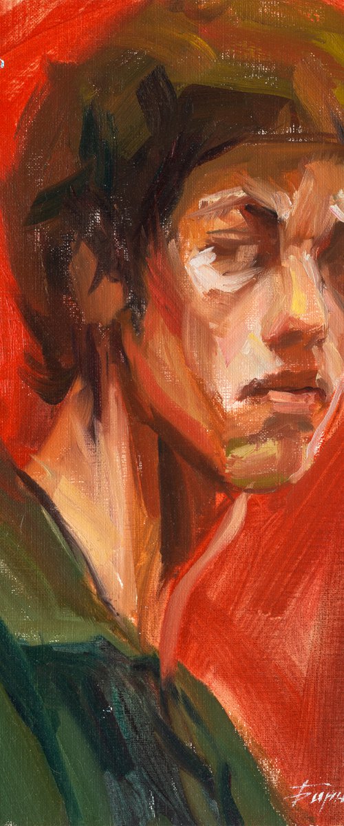 Portrait Study #2 by Lyubov Biryukova