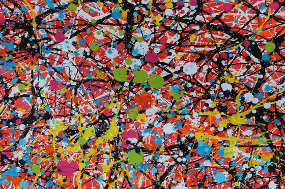 Woman in red passion