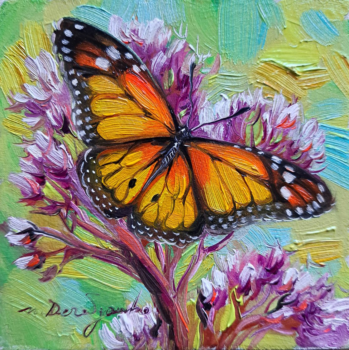 Monarch Butterfly popular Painting