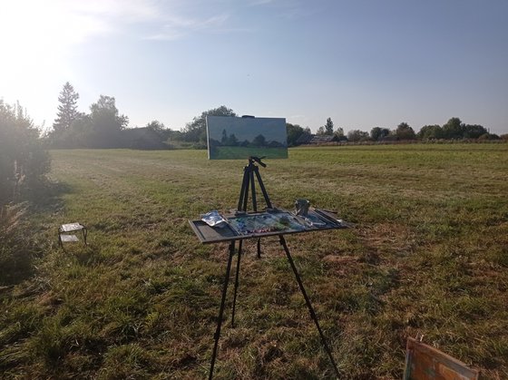 September in the village of Orlovo