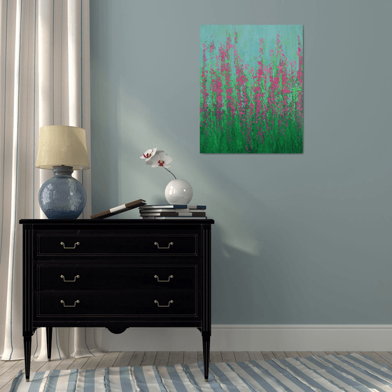 Violet Flowers - Flower Field