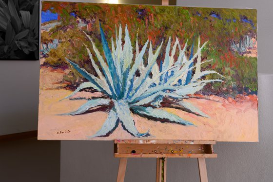Agaves in the Desert