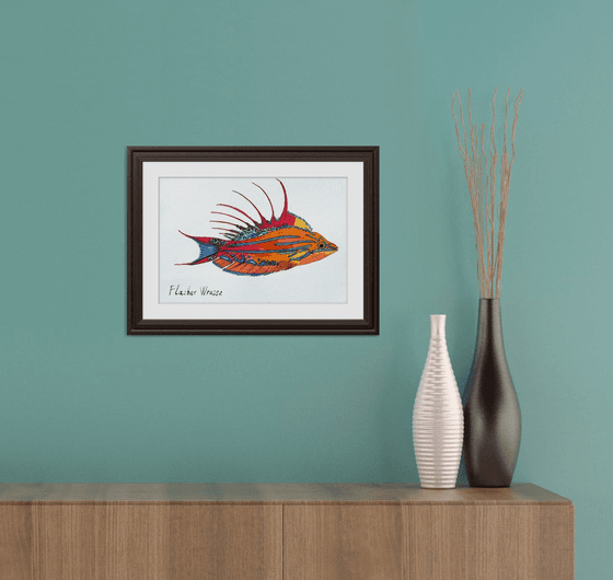 Exotic Colorful fish