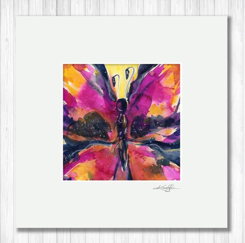 Butterfly Delight 1 -  Painting by Kathy Morton Stanion by Kathy Morton Stanion