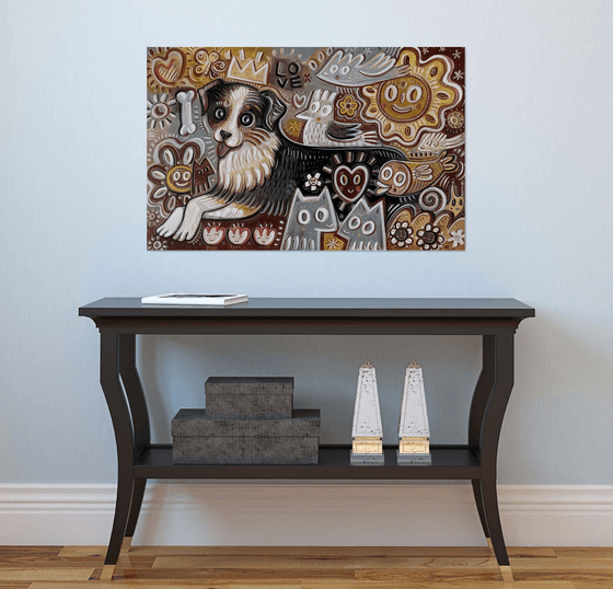 DOG PORTRAIT, COMMISSION