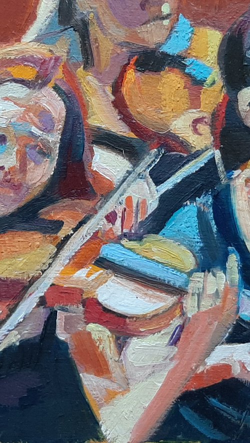 String orchestra by Maja Đokić Mihajlović