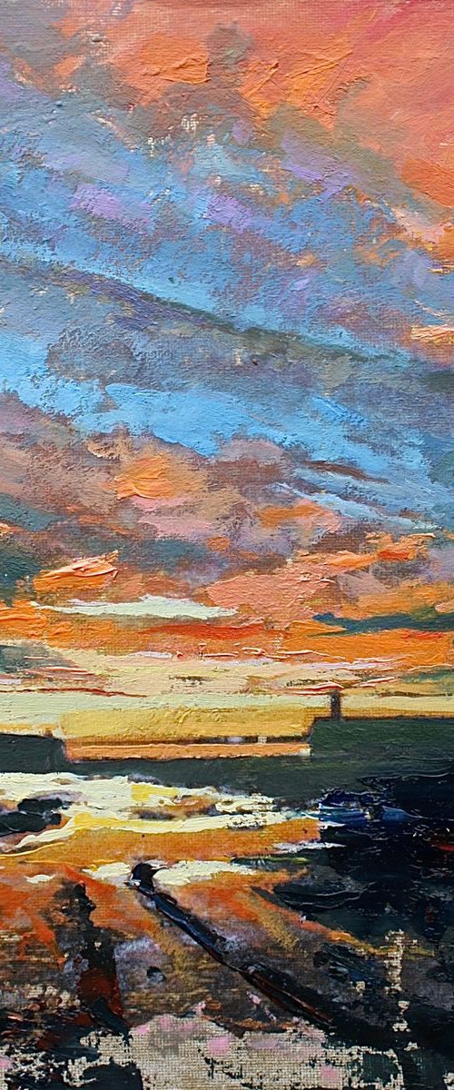 Harbour Sunset by Simon Jones