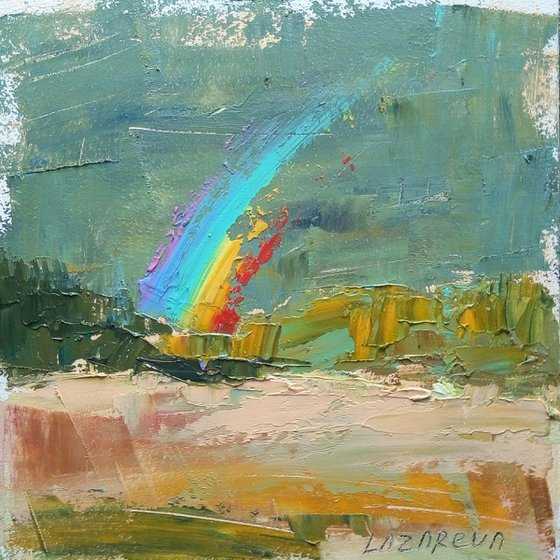 Magical rainbow (plein air)