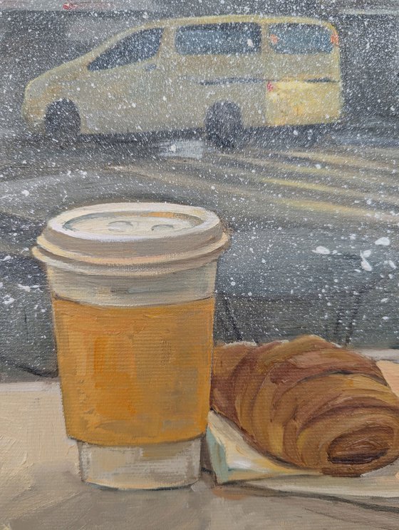 Evening Coffee in New York