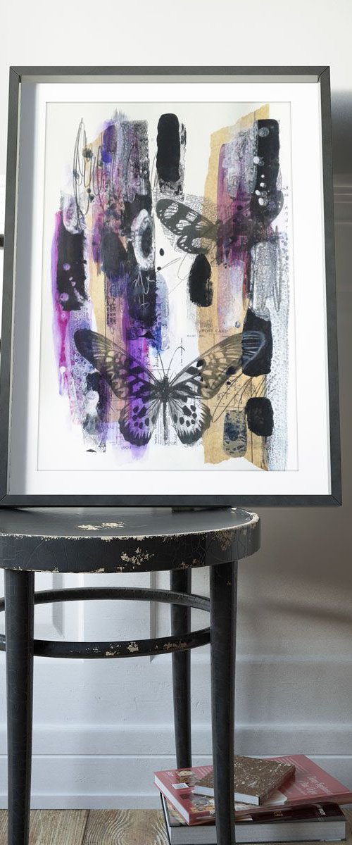 Butterflies #1 by Carolynne Coulson