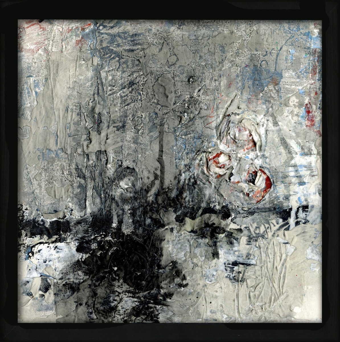 Abstract Painting By Kathy Morton Stanion, 13 X 13", Magical Journey 1, Original Artwork