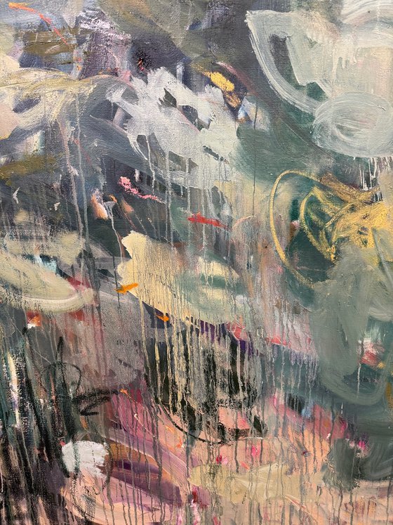 Expressions of depth. Spring pond