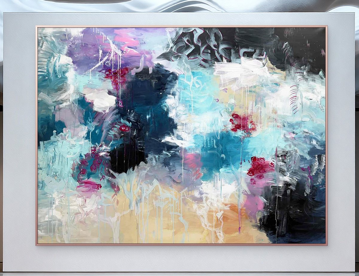 Drift Into Becoming By Theodor Anghel, 80 X 60, Artwork For Sale On Artfinder