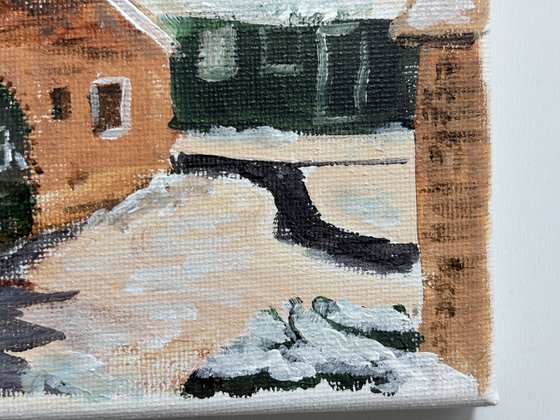 Winter view in Dalen