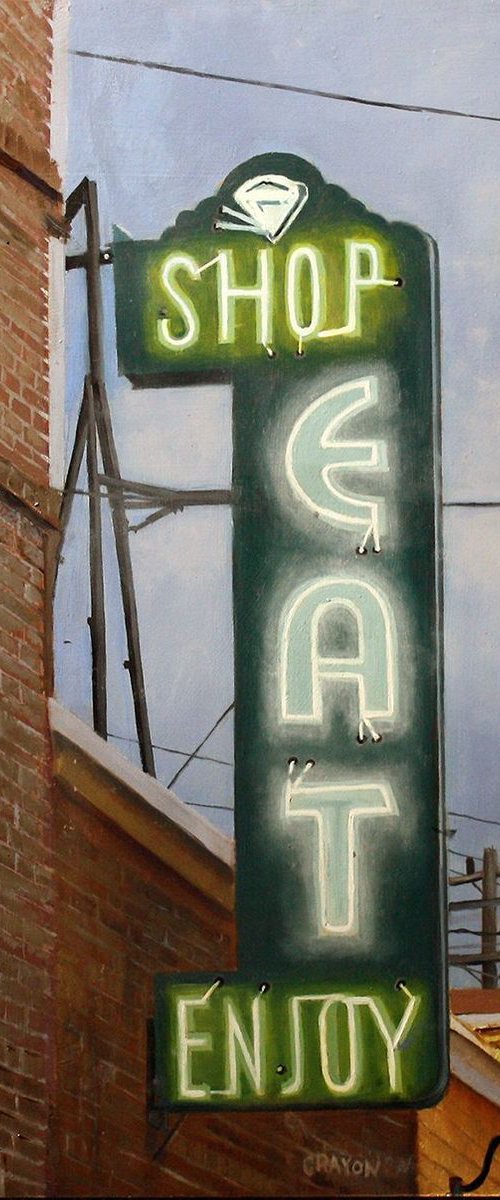 Shop Eat Enjoy by Dennis Crayon