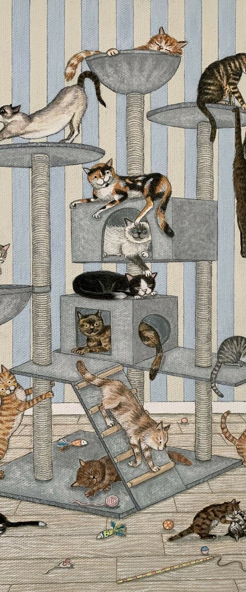 The Cat Tree by Lisa Davies