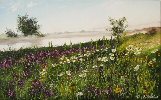 Wildflowers by the River