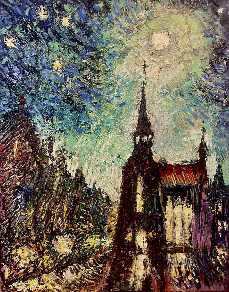 Old Tallinn. By Roman Sleptsuk, 16 X 20, Artwork For Sale On Artfinder