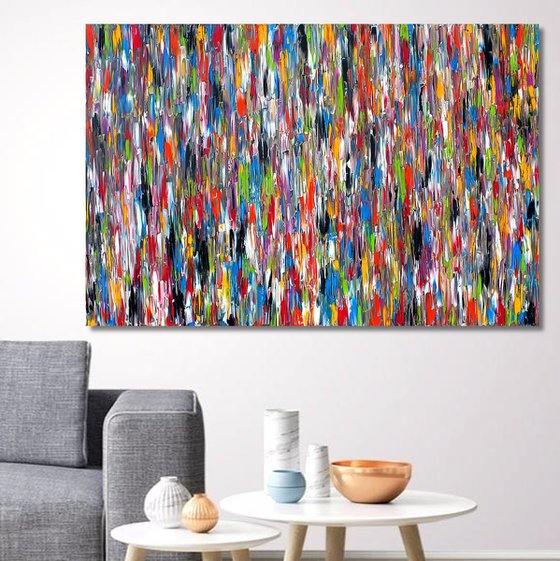 All In #19, 90 x 60 cm