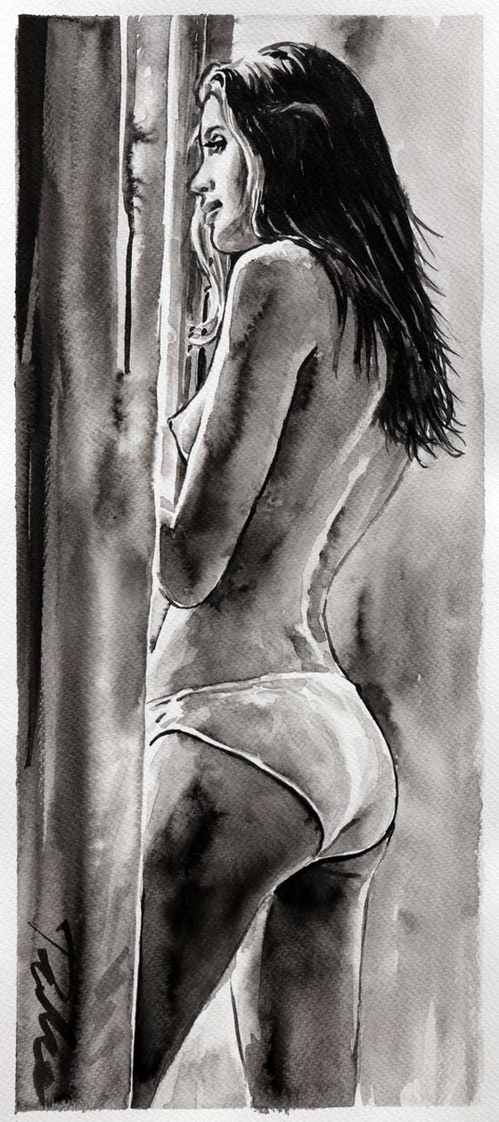 "Looking for you" / 20x45 cm