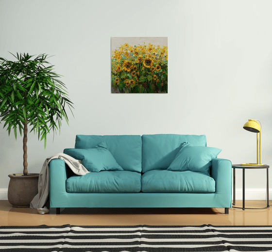 Sunflowers Original Oil painting