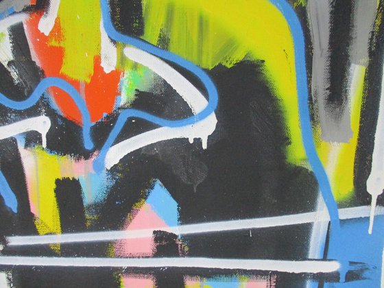 Portrait  ABSTRACT EXPRESSIONISM