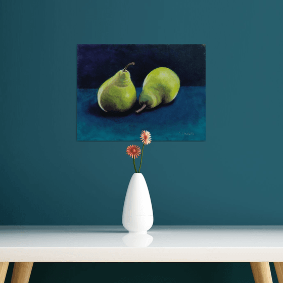 Green pears