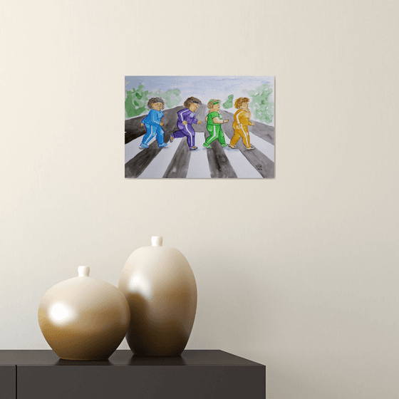 Active Ladies at Abbey Road Crossing