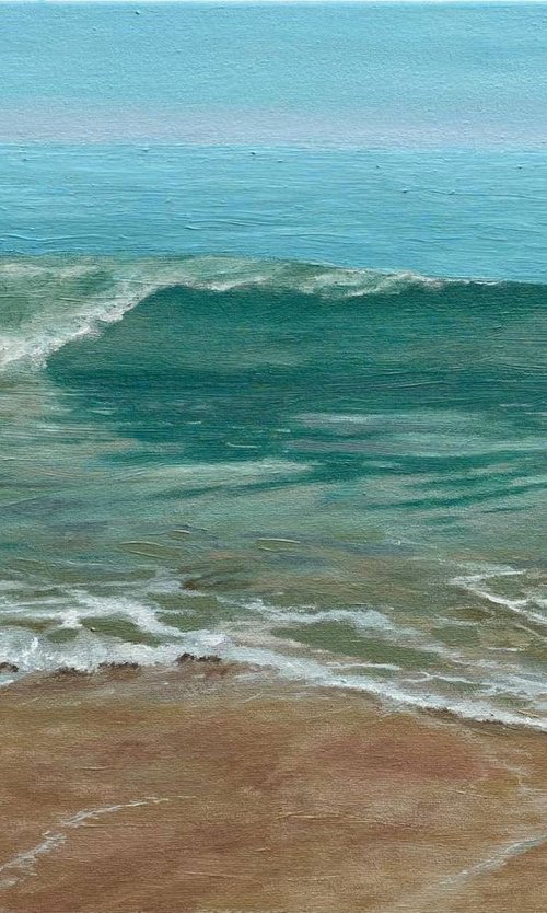 Ocean wave by Bohdan Vykhrenko