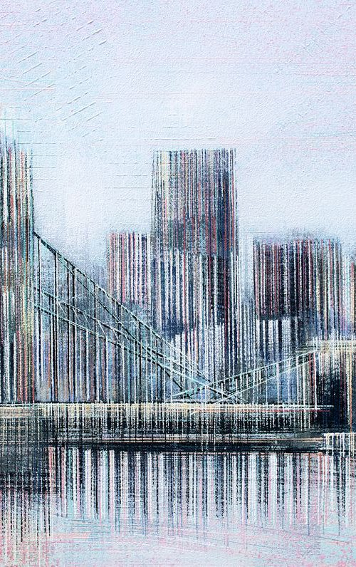 London. Tower Bridge In Hazy Light by Marc Todd