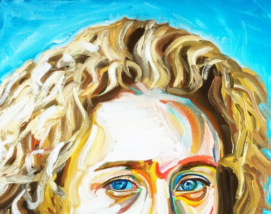 Portrait of a young woman