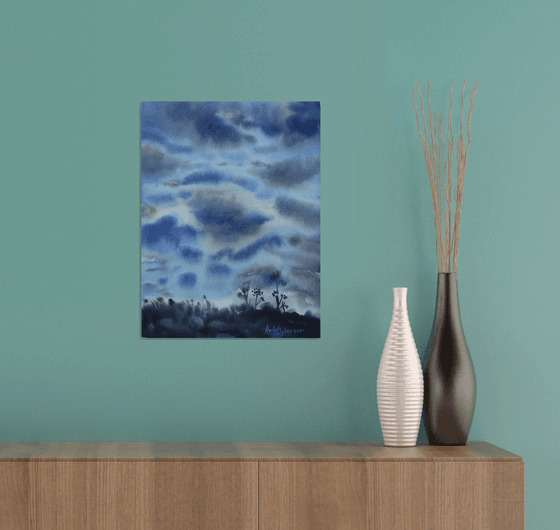 Sky. Original artwork